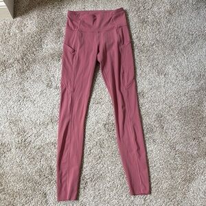 Lululemon align 28 Pink High-Waisted Leggings